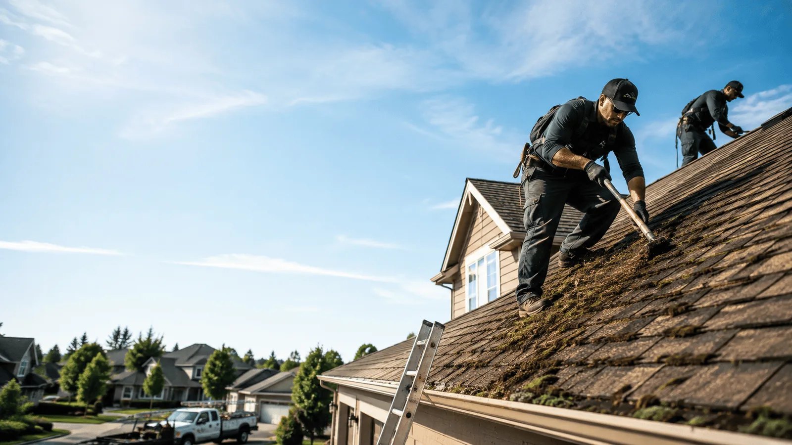 Roof Moss Removal in Salem, CT near me